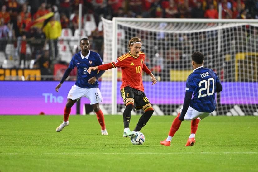 Godts cherche du temps de jeu avec la Belgique en vue de 2026