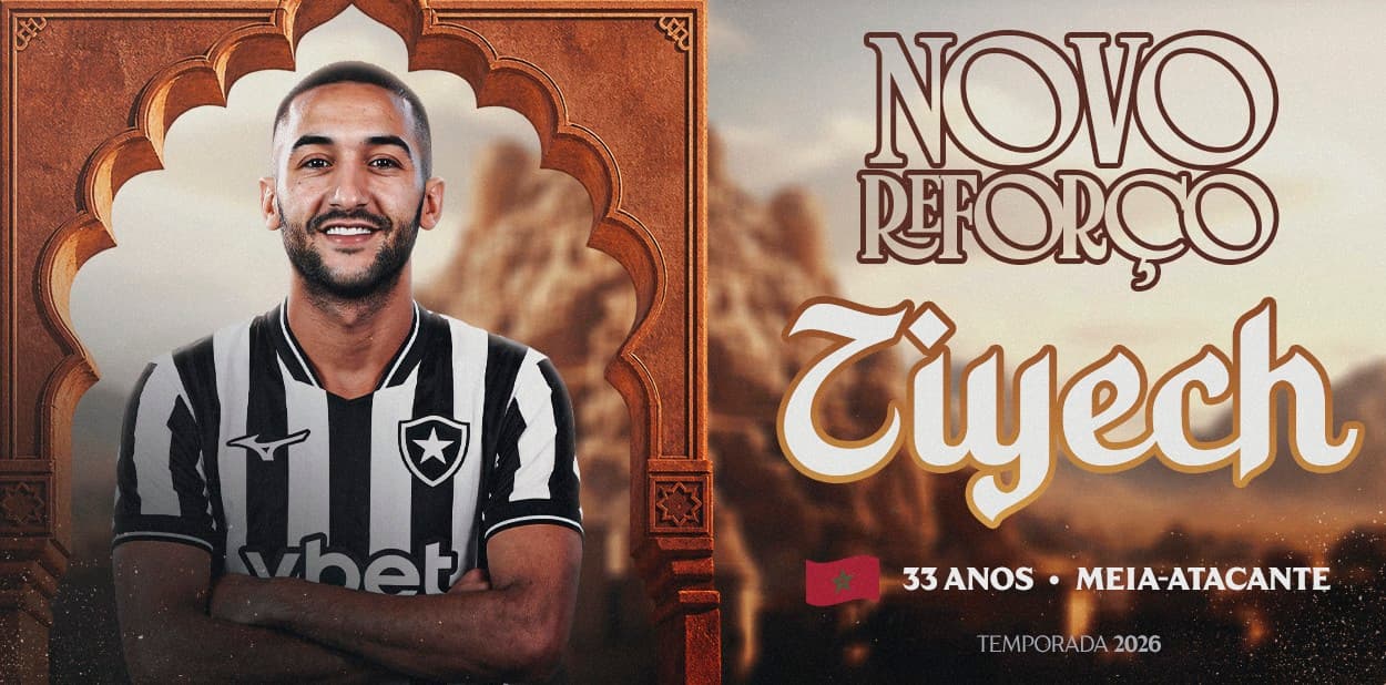 Hakim Ziyech rejoint Botafogo avant la Coupe du Monde 2026