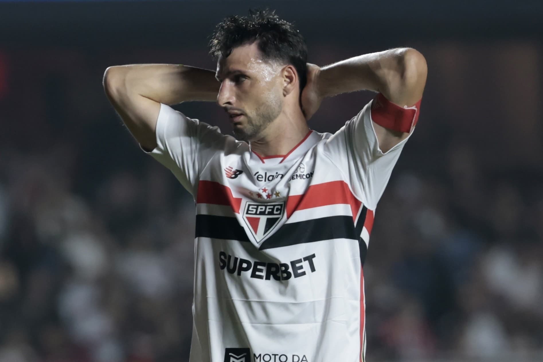 Calleri suspendu avant le choc São Paulo-Santos